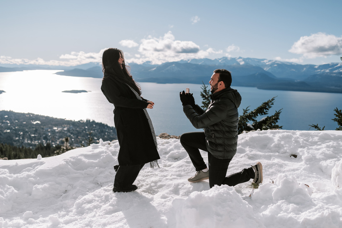 Propuesta de Matrimonio en la nieve