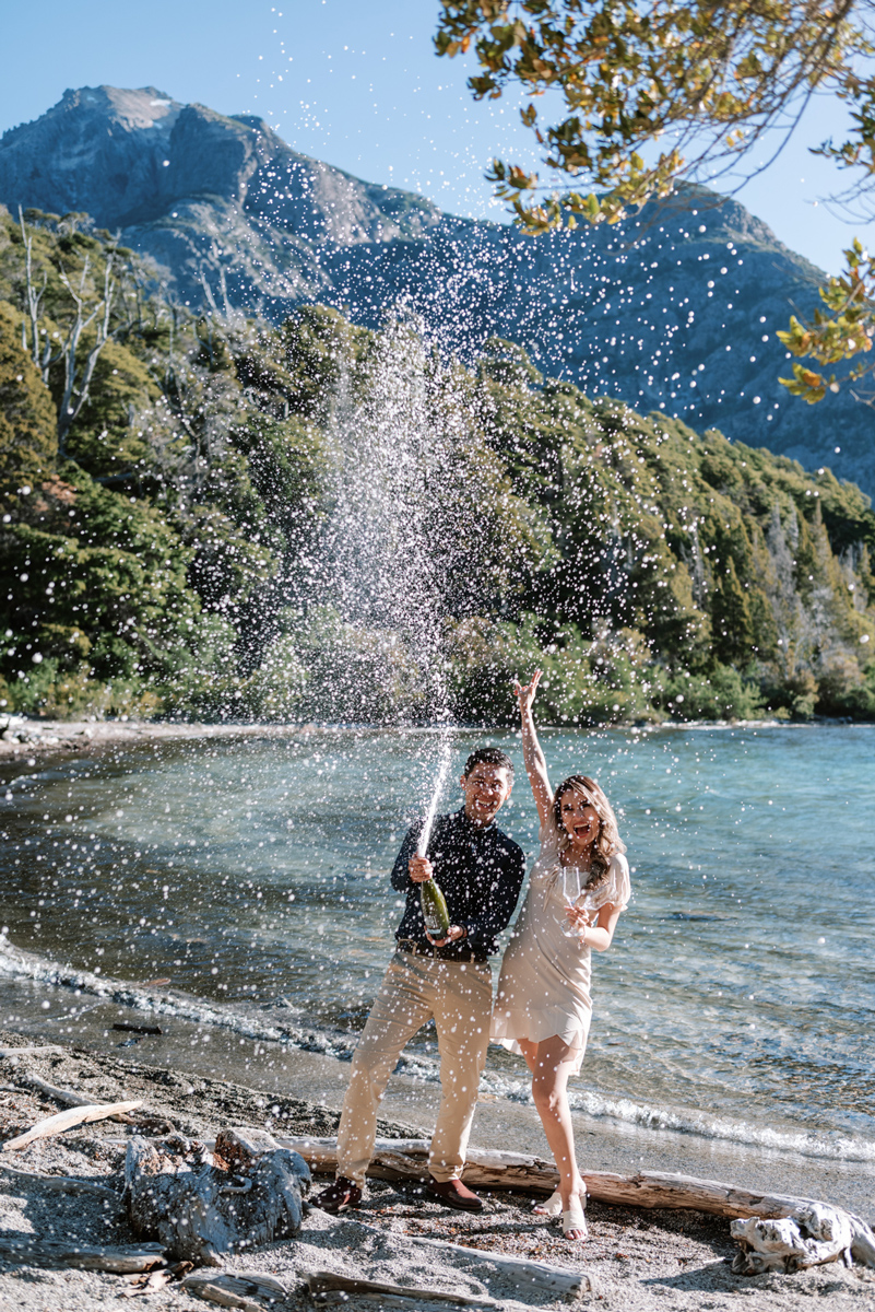 así se celebra una propuesta de matrimonio en Bariloche
