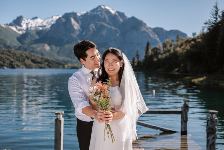 Sesión "Bridal" o preboda en Bariloche, en el hotel Llao Llao