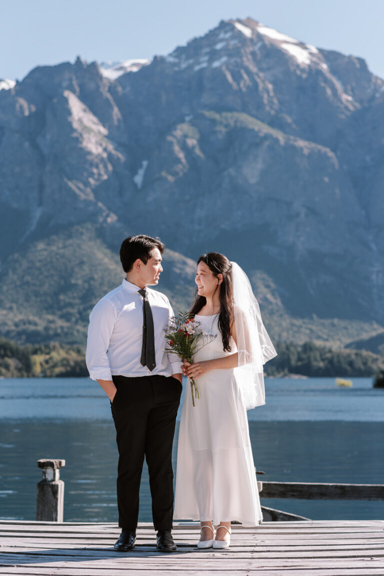 Sesión "Bridal" o preboda en Bariloche, en el hotel Llao Llao