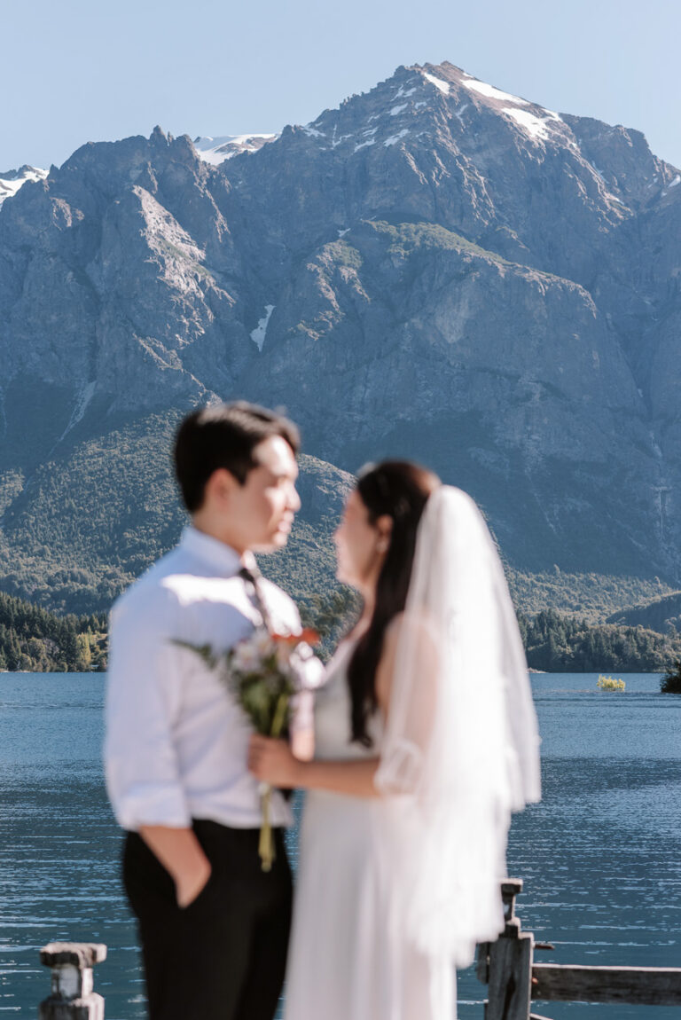 Sesión "Bridal" o preboda en Bariloche, en el hotel Llao Llao
