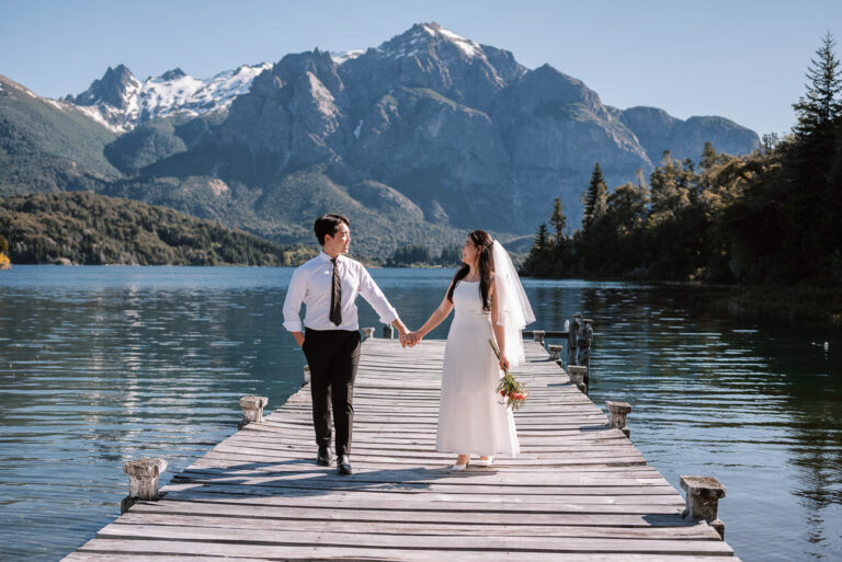 Sesión "Bridal" o preboda en Bariloche, en el hotel Llao Llao