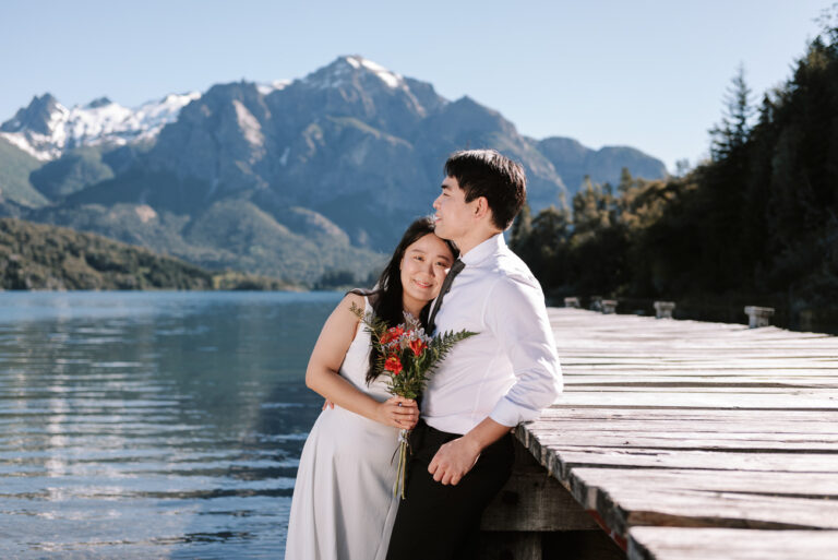Sesión "Bridal" o preboda en Bariloche, en el hotel Llao Llao