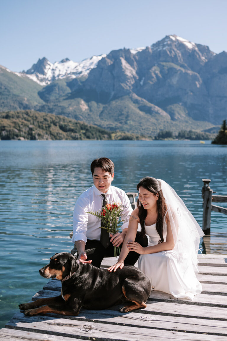 Sesión "Bridal" o preboda en Bariloche, en el hotel Llao Llao