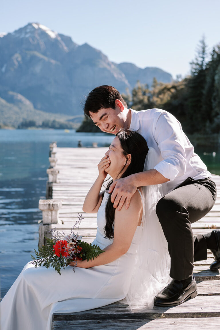 Sesión "Bridal" o preboda en Bariloche, en el hotel Llao Llao