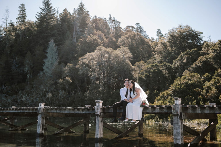 Sesión "Bridal" o preboda en Bariloche, en el hotel Llao Llao