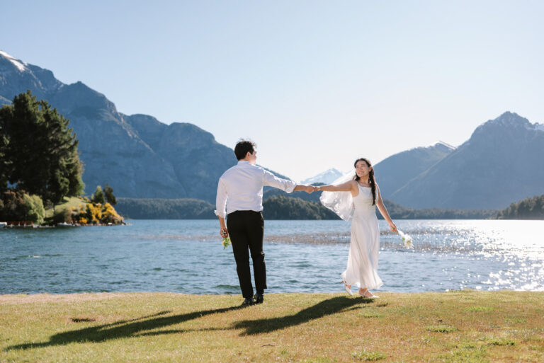 Sesión "Bridal" o preboda en Bariloche, en el hotel Llao Llao