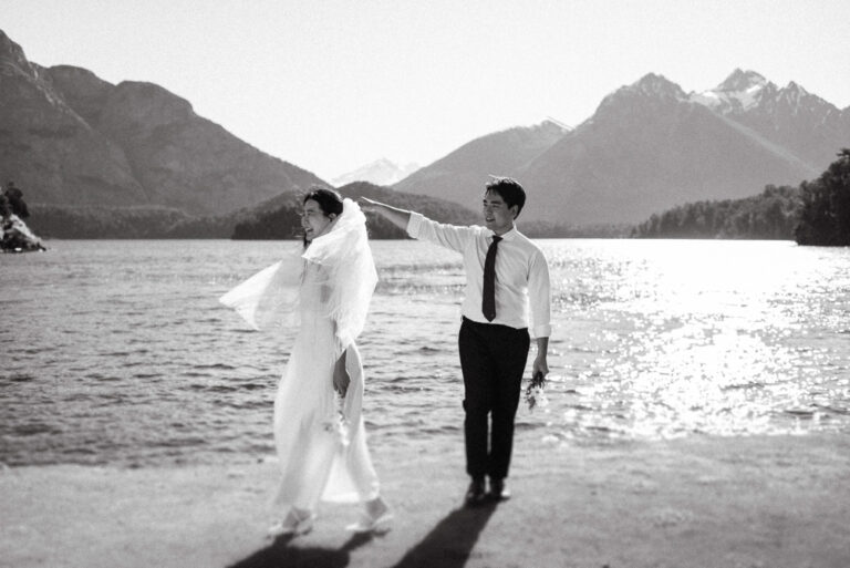 Sesión "Bridal" o preboda en Bariloche, en el hotel Llao Llao