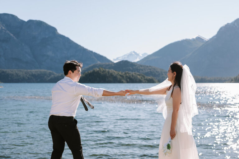 Sesión "Bridal" o preboda en Bariloche, en el hotel Llao Llao