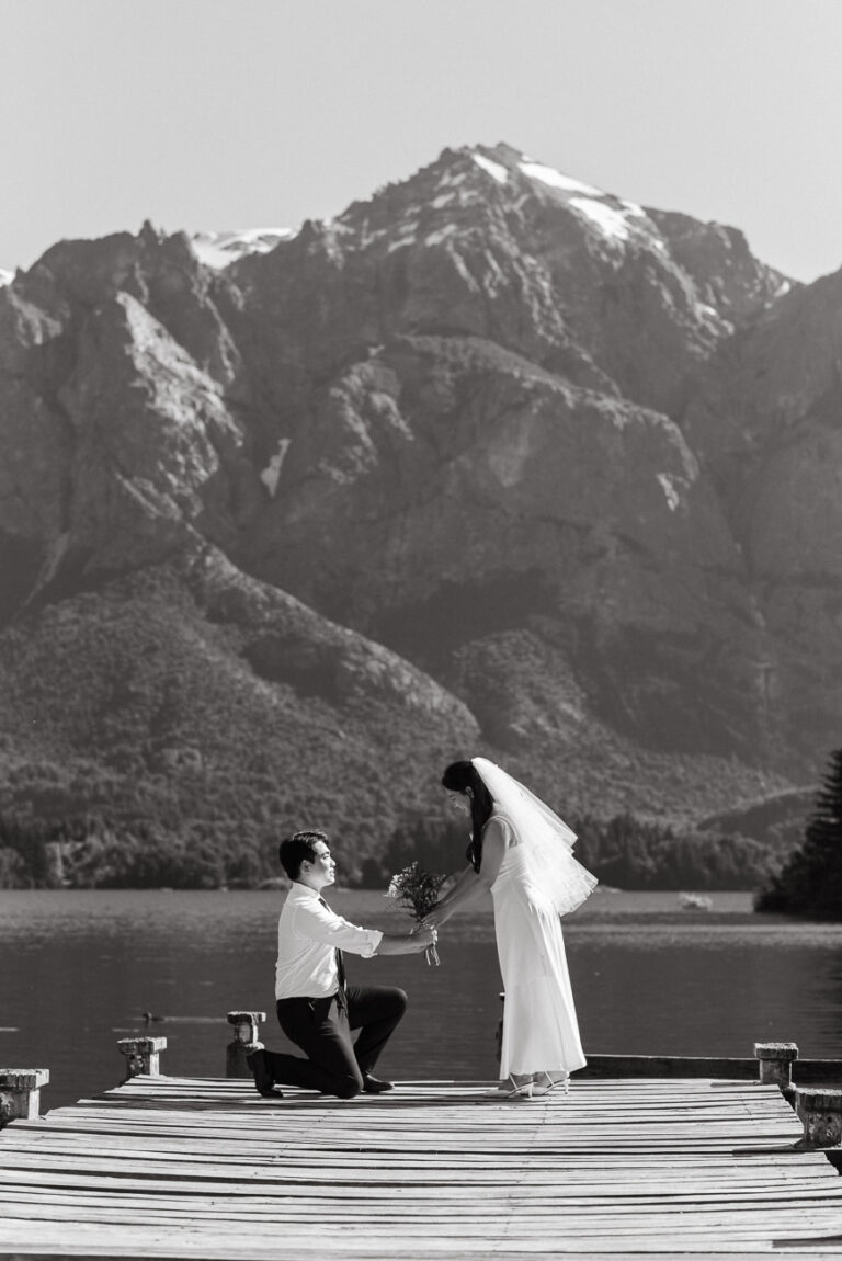 Sesión "Bridal" o preboda en Bariloche, en el hotel Llao Llao