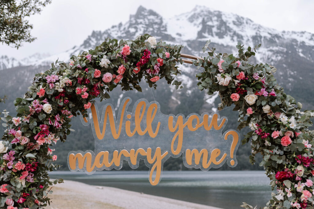 Propuesta de Matrimonio de lujo en Bariloche