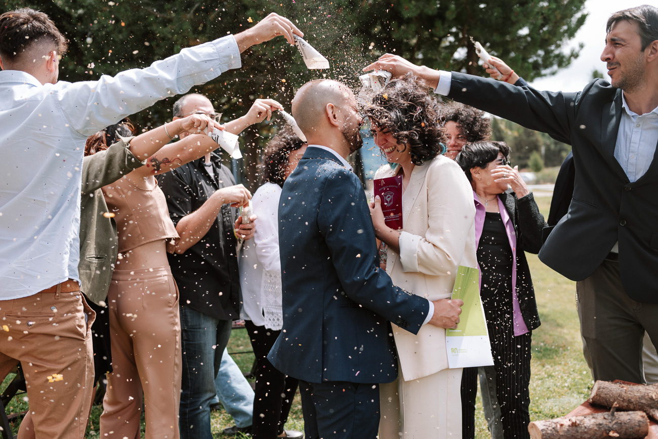 Boda íntima + civil en Bariloche
