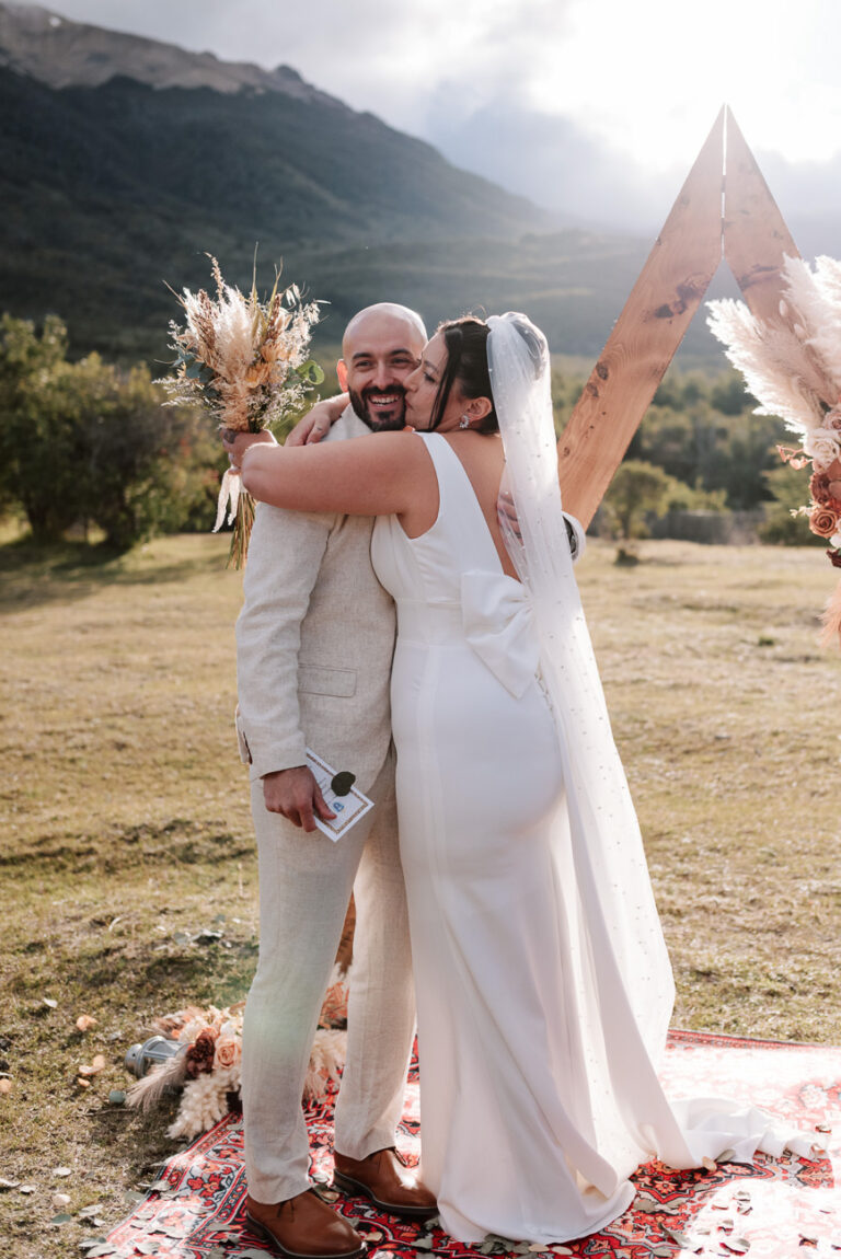 Boda íntima en la Patagonia Argentina, Esquel, Chubut.