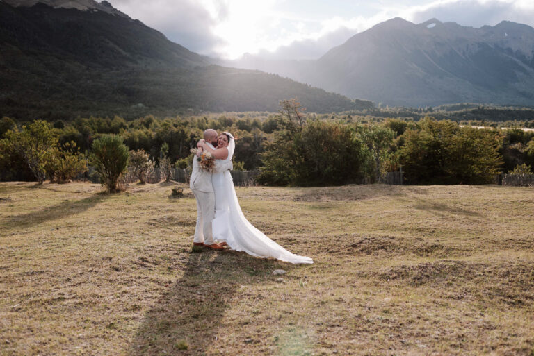 Boda íntima en la Patagonia Argentina, Esquel, Chubut.