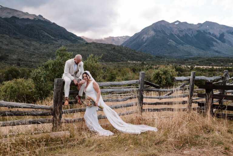 Boda íntima en la Patagonia Argentina, Esquel, Chubut.
