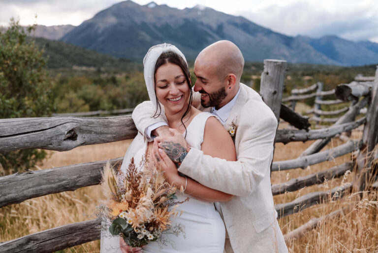 Boda íntima en la Patagonia Argentina, Esquel, Chubut.