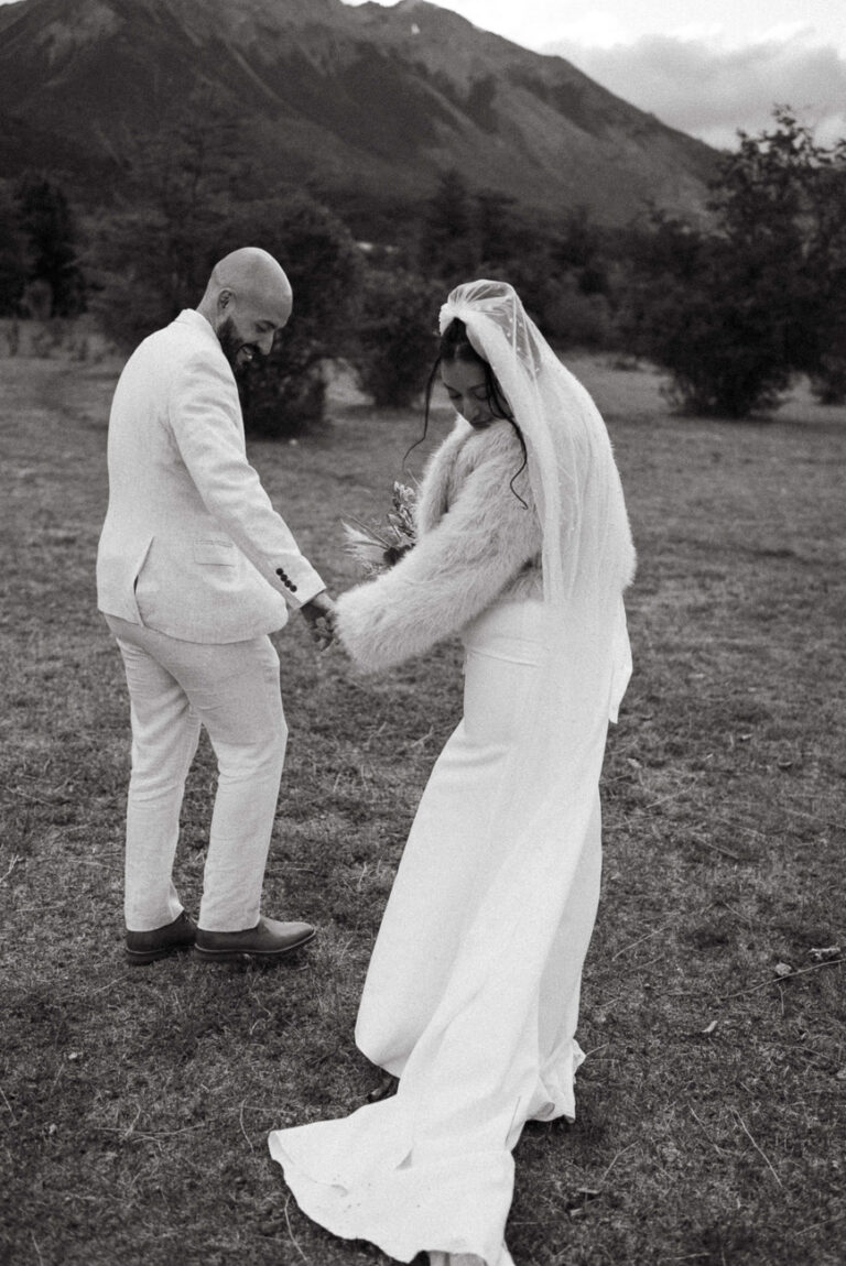 Boda íntima en la Patagonia Argentina, Esquel, Chubut.