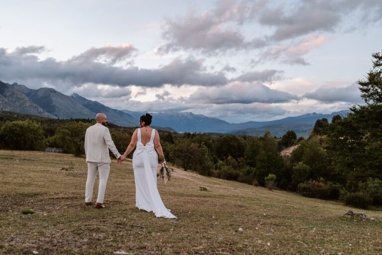 Boda íntima en la Patagonia Argentina, Esquel, Chubut.