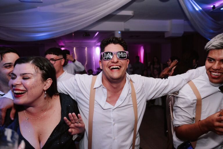 Boda en Bariloche, fiesta