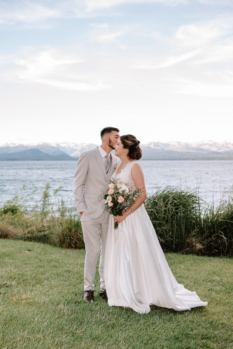 recién casados, Boda en Bariloche