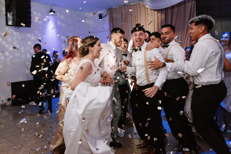 Boda en Bariloche, fiesta