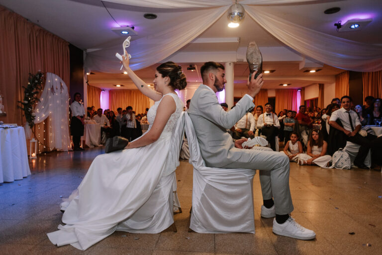Boda en Bariloche, celebración
