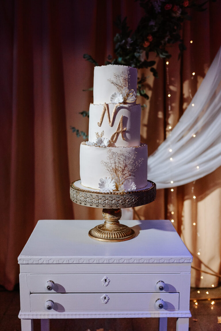 Boda en Bariloche, torta